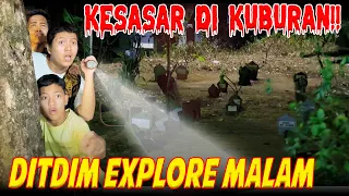 NYASAR DIKUBURAN!! 😱🥶 DITDIM EXPLORE MALAM HARI, NIAT CARI BELUT MALAH INI YANG DIDAPET😣