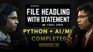 File Handling in Python with Code Machine Learning Episode 8 Beginner Friendly