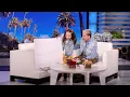 Brielle Presents Ellen with a Check from Her Necklace Fundraiser