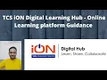 TCS iON Digital Learning Hub is an Online Learning platform Guidance English