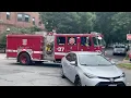 Boston MA Ladder 26 and Engine 37 responding to alarm on 509 Park Drive 22
