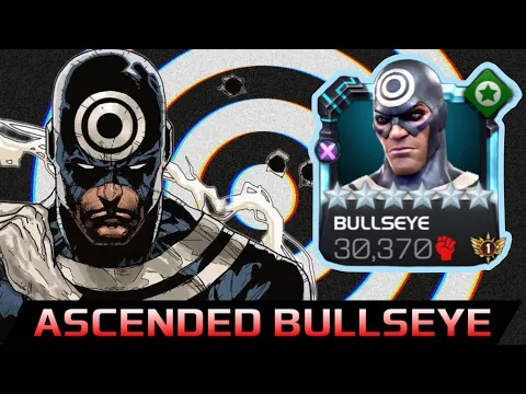 Download MP3 ASCENDED BULLSEYE IS AN ABSOLUTE BEAST: Not Just A Nightmare Defender! | Mcoc