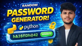 Build a Random Password Generator in Python Beginner Project