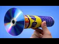 Lagu Bevestig een cd aan een WD-40-bus en zie het verbluffende resultaat! Dit mag in geen enkel huishoude