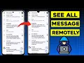 How to Read Own Text Message Remotely in Mobile 2025 Google Message App
