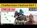 2026 Cheltenham Festival Tips - Day 1