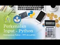 Input String - Python Programming YPIT Al-Luthfah