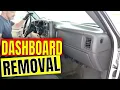 DASHBOARD REMOVE PT1 Chevrolet Silverado GMC Sierra 99-07 Heater Core Replace