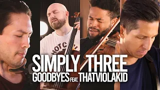 Download Goodbyes - Post Malone ft. Young Thug (Simply Three ft. ThatViolaKid cover) | STUDIO SESSIONS MP3