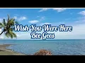 Bee Gees - Wish You Were Here