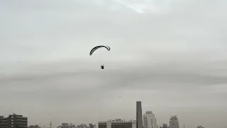 عرض طيران شراعي  في العاصمة دمشق