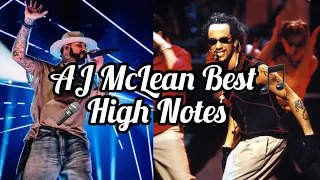 Download AJ McLean Best High Notes MP3