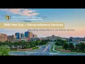 EMS Web App - Requesting conference Services