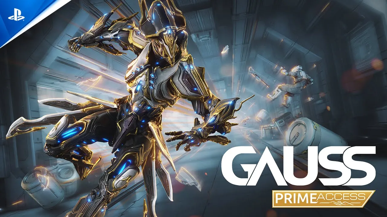 Warframe - Gauss Prime Access | PS5 & PS4 Games