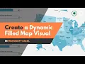 How to Create a Dynamic-Filled Map Visual in Excel