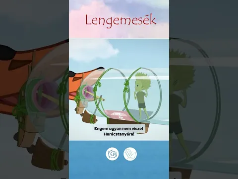 Vilkó vakmerő szökési akciója! 🦢💦 | Lengemesék #shorts #mese #gyerekeknek