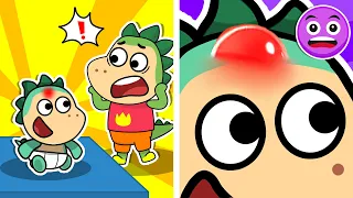 🍼 Spike Babyproofs EVERYTHING! 🦺 Goo’s Padded Playtime 😂 Fire Spike Kids Stories