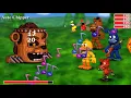 FNaF World - 100 Full Playthrough Hard All Clocks All Endings Characters No Commentary