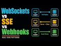 WebSockets vs SSE vs Webhooks Choosing the Right Real-Time Pattern