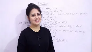 C - 135 Dynamic Memory Allocation using realloc C Language Tutorials
