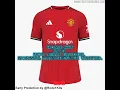 Download Lagu Manchester United 25-26 Home Kit Football Jersey🔥 New Soccer Jersey