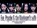 LE SSERAFIM Eve, Psyche & the Bluebeard's wife (English Ver.) Lyrics (Color Coded Lyrics)