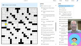 New York Times Sunday Crossword 5-4-25 Force Play