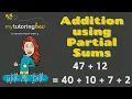Addition using Partial Sums