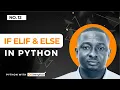 Python Tutorials for Data Analytics Data Science if elif and else