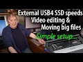 Download Lagu Fast portable storage. Setting up 4TB USB4/Thunderbolt4 SSD in a Zike Z666 NVMe M.2 enclosure