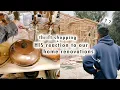 thrift shop with us HIS REACTION to our home renovations XO MaCenna Vlogs