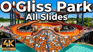 O'Gliss Water Park, France - All Slides