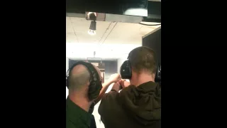 Glock at shooting range Lancaster Ohio