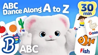 30 MIN ABC Dance Along A Z Compilation L Badanamu Nursery Rhymes ABC Songs Kids Songs 