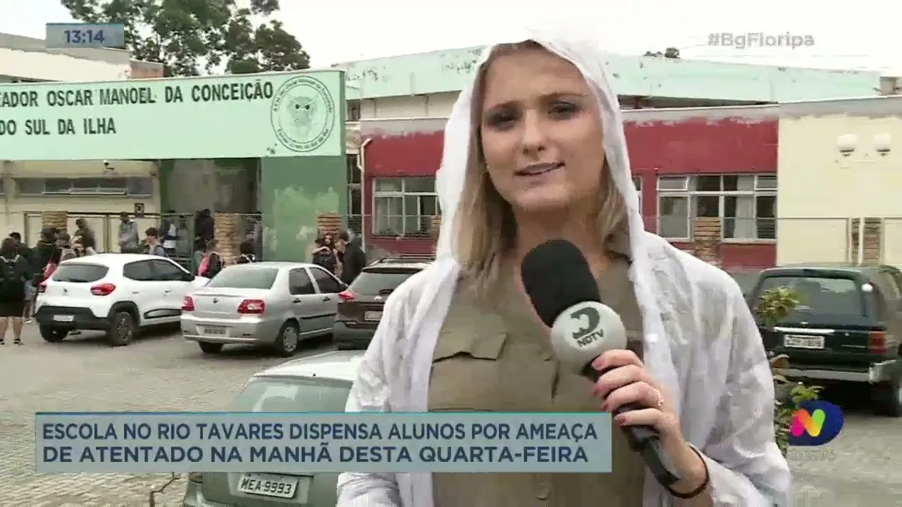 Escola no Rio Tavares dispensa alunos por ameaça de atentado na manhã desta quinta-feira