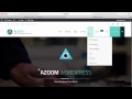 WordPress Mega Menu - Left Menu and Header Models Azoom