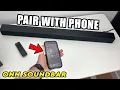 Onn Soundbar How to Pair With Your Phone iPhone Android