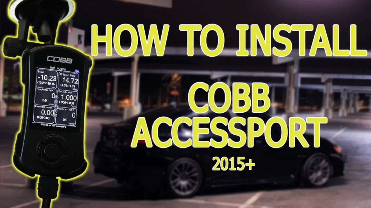 Cobb Accessport Installation | How to Install & use Accessport Manager (2015+ Subaru WRX)