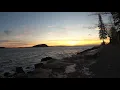 Sunrise in Bar Harbor Maine - Time Lapse