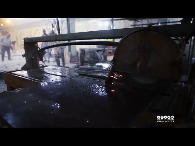 ⁣استمرار الاعمال في سرداب الامام الحسين عليه السلام