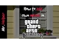 How to add own music in GTA San Andreas