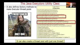 The Java Executors Utility Class