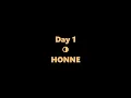 Day 1 - HONNE Lyrics