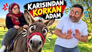 Karısından korkan adam