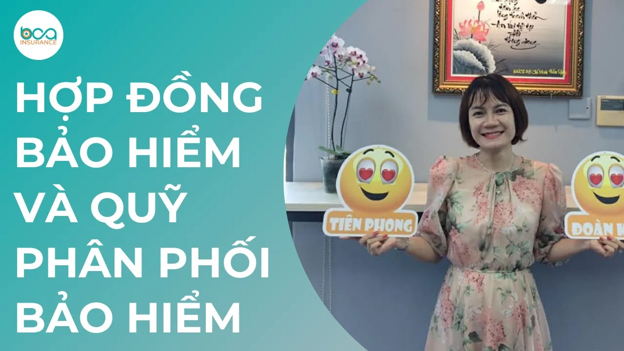 Outline Video KIẾN THỨC BẢO HIỂM | HỢP ĐỒNG BẢO HIỂM VÀ QUỸ PHÂN PHỐI BẢO HIỂM - phần 8