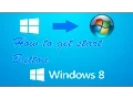 How To Get Start Button And Menu for Windows 8 8 1