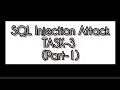 Task-3 Part-1 SQL Injection Attack Lab