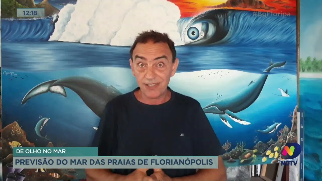 Previsão do mar nas praias de Florianópolis