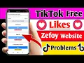 Zefoy soon will be update problems TikTok Free Likes zefoy website problem zefoy problems