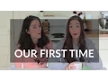 OUR FIRST TIME Allie and Sam Lesbian Couple